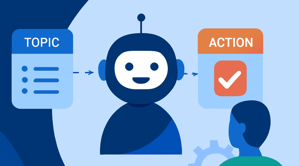 Topics and Actions in AgentForce