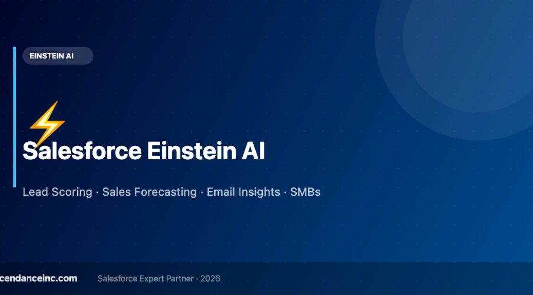Salesforce Einstein AI | Cendance