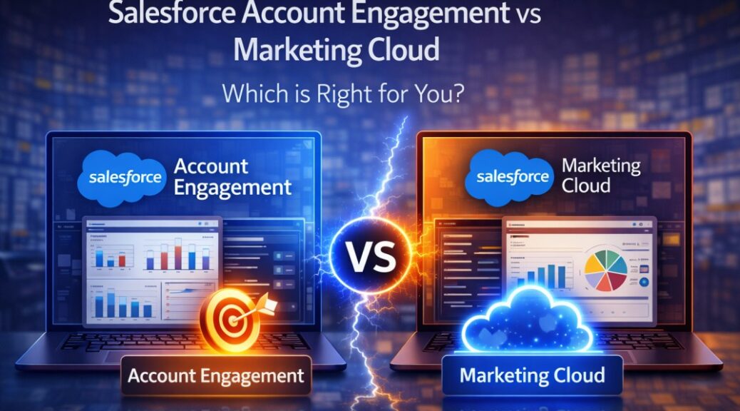 Salesforce Account Engagement vs Marketing Cloud comparison for choosing the right platform