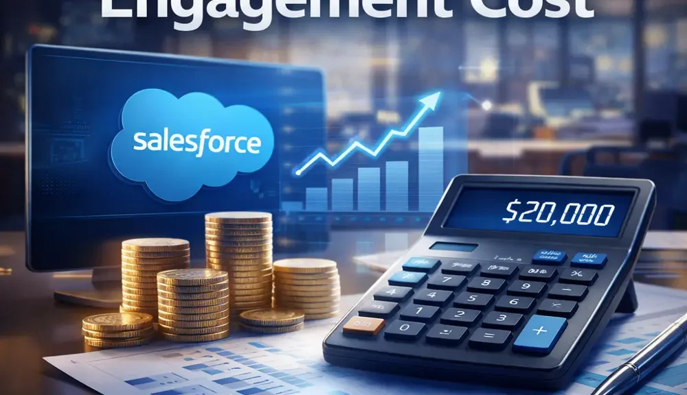 What does Salesforce Account Engagement implementation cost for SMBs in 2026